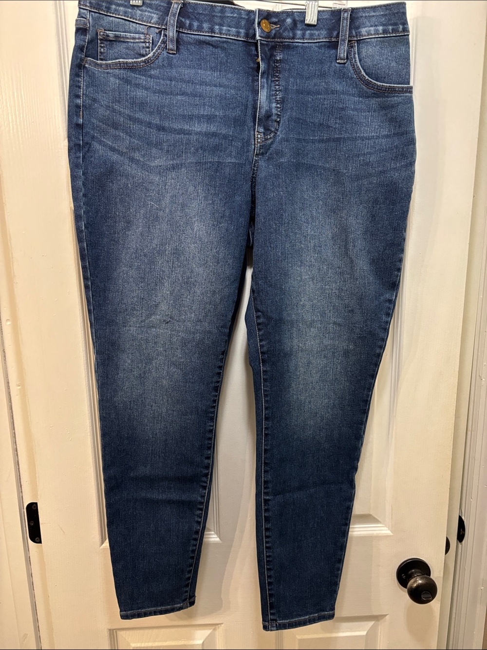 Ava & Viv Women's Dark Blue Skinny Jeans